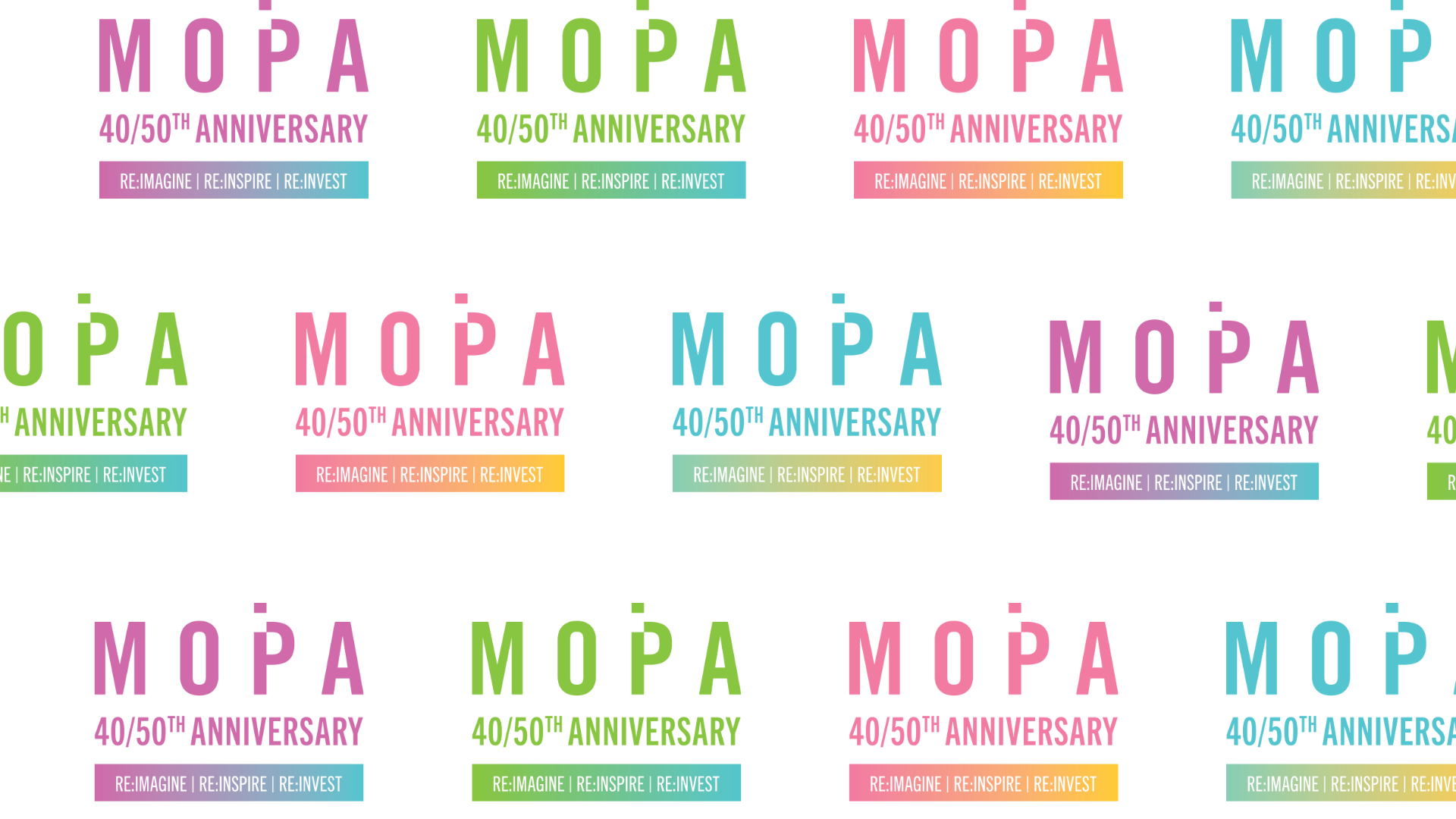 MOPA 40/50 Anniversary Logoa